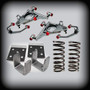 2011-2014 Ford Ranger (OEM Rear Disc Brakes) 4 Inch Front / 5 Inch Rear Complete Lowering Kit