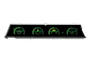 1966-1967 Chevy Chevelle/El Camino GRFX Instrument - Modern Theme - Emerald