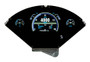 1955-1956 Chevy Car GRFX Instrument - Modern Theme Ice White
