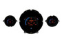 1957 Chevy Car GRFX Instruments - Performance Theme - Fire & Ice
