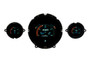 1957 Chevy Car GRFX Instruments - Performance Theme - Wild Aqua