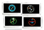 1957 Chevy Car Clock for GRFX Series Instruments