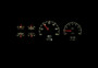 1987- 91 Ford Pickup and Bronco RTX Instruments - Incandescent