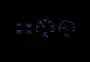 1987- 91 Ford Pickup and Bronco RTX Instruments - Blue Steel