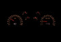 1990-92 Chevy Camaro RTX Instruments - Wild Aqua