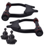 1971-1972 Chevy C10 w/ Coil Spring Rear & Disc Brakes (5 Inch Front/ 5 Inch Rear) Complete Lowering Kit - upper control arms