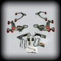 2005-2014 Toyota Tacoma (3 Inch Front/ 3 Inch Rear) Complete Lowering Kit