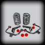 2001-2010 Chevy Trailblazer (2 Inch Front/ 4 Inch Rear) Lowering Kit