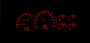 95-98 Full-Size/95-00 SUV & HD Pickup Chevy/GMC RTX Instrument System - Fire and Ice Theme