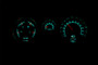 1980-1987 Toyota FJ 60 SUV RTX Instrument System - Wild Aqua Theme