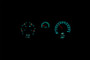 1988-1990 Toyota FJ 60 SUV RTX Instrument System - Wild Aqua Theme