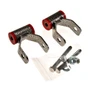 1999-2006 Silverado/Sierra 1500 4WD (Torsion Bar Front End)(3 Inch Front/5 Inch Rear) Complete Lowering Kit - Rear Lifting Shackles