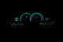 1997-2002 Chevy Camaro RTX Digital Instrument System - Wild Aqua Theme