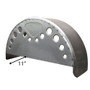 Large Wheel Tubs - Dimple Died & Bead Rolled Side Panels (Pair)  width shown on outside