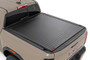 hard roll up bed cover closed on vehicle