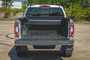 retractable bed cover open tailgate view
