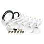 Shocker S6 Train Horn in White
