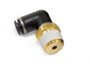 Elbow- Male 3/8" NPT x 1/4" Tube SMC Brass