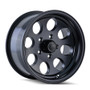 ION 171 Matte Black 16X8 8-165.1 -5mm 130.8mm