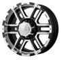 Ion 179 Black/Machined Face/Machined Lip 17x9 8-165.1 0mm 130.8mm