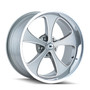 Ridler 645 Grey/Machined Face/Polished Lip 17x7 5-120.65 0mm 83.82mm