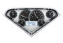 55-59 Chevy Pickup VHX Instruments silver and white