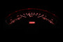 1957 Ford Car VHX Instruments Red Night View