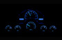 58-62 Chevy Corvette VHX Instruments Blue Night View