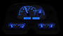 62-84 Toyota FJ40 VHX Instruments Blue Night view