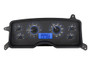 1987-89 Ford Mustang VHX Instruments carbon fiber and blue