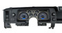 1990-92 Chevy Camaro VHX Instruments carbon fiber and blue