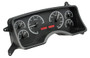 90-93 Ford Mustang VHX Instruments black and red