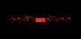 66-67 Chevy Nova VHX Instruments Red Night View