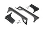 Jeep 50IN Straight LED Light Bar Upper Windshield Mounts (97-06 TJ)