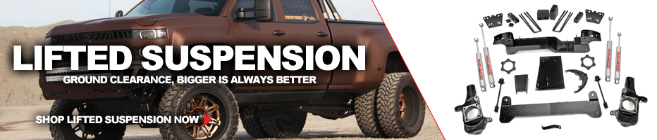 lifted suspension