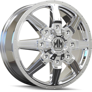 Mayhem 8101 Monstir Front Chrome 22X8.25 8-210 127mm 154.2mm