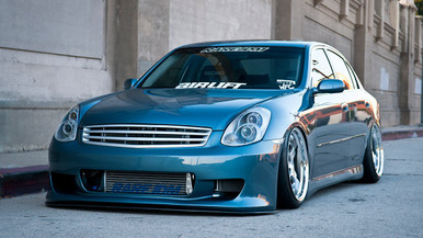 02 08 Infinit G35 Nissan 350z Air Lift Kit With Manual Air Management