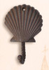 Cast Iron Clam Shell Utility Hook