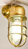 Brass Exterior Oceanic Angle Lights