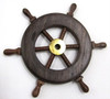 Small 6" Wooden Ships Wheel