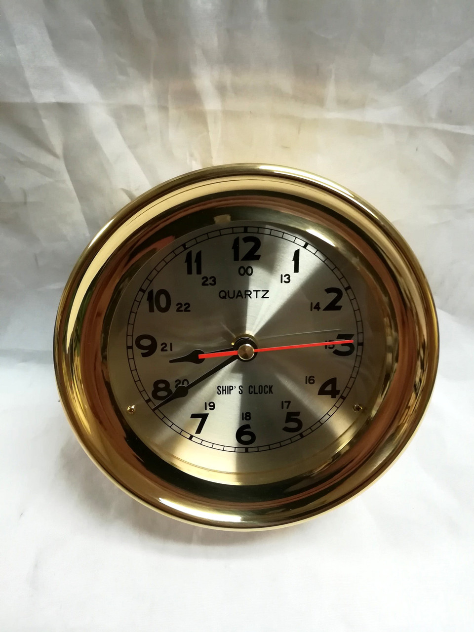 Nautical Brass Captain's Clocks 7.5