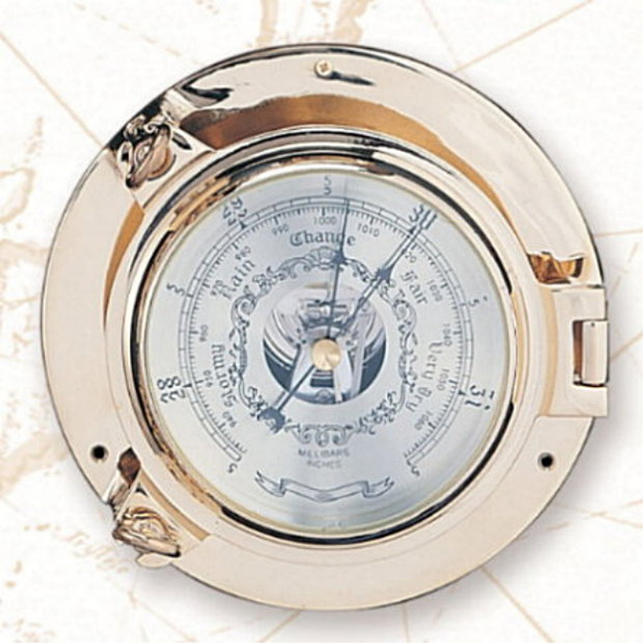 Nautical Brass Porthole German Barometers