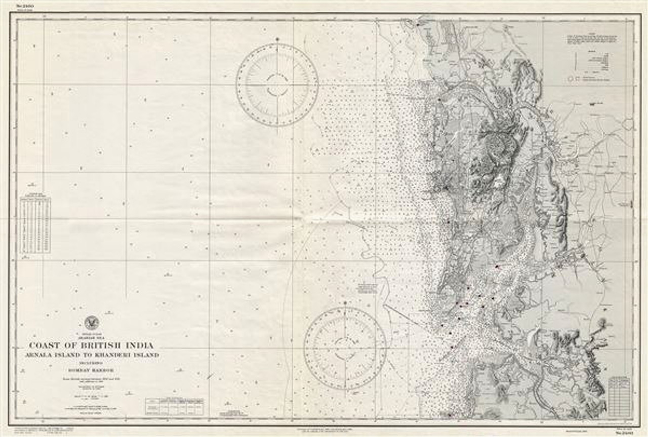 Vintage Navigation Charts