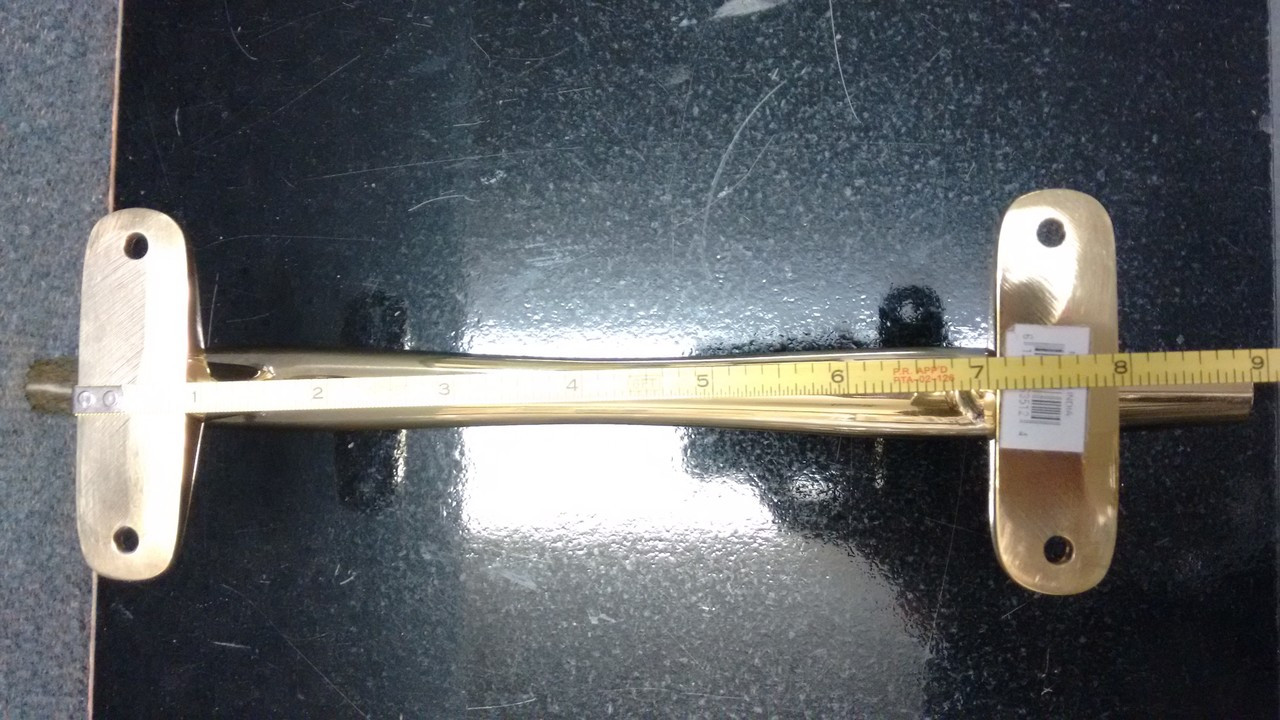 Solid Brass Yacht Cleats 10 and 12 Inch