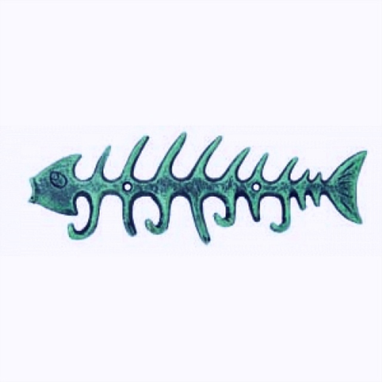 Cast Iron Fish Bone Wall Mount Hanger – Loveliving