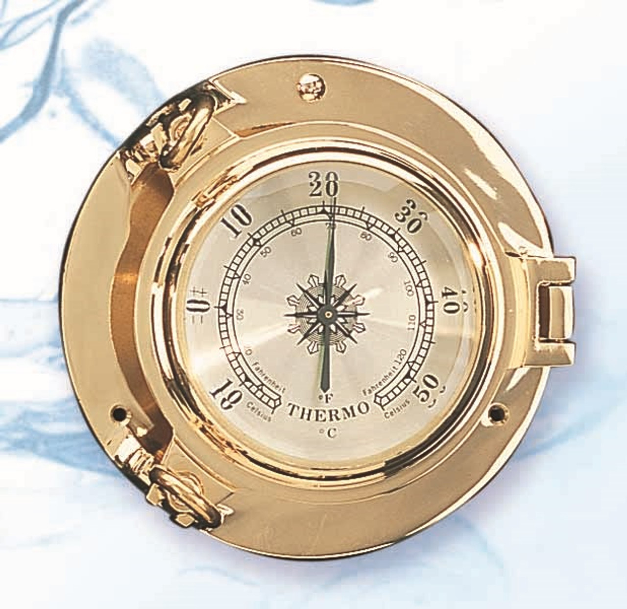 Nautical Brass Porthole German Barometers