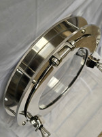 15" Adjustable Flange / Two-Sided CHROME over Aluminum Portholes 15" Adjustable Flange / Two-Sided CHROME over Aluminum Portholes