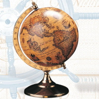 Medium Old World Globe with Stand