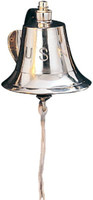6" Wide Brass US Navy Bell 6" Wide Brass US Navy Bell