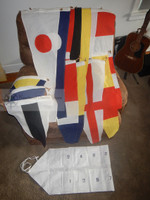 Signal Flags Numeral Pennants with Toggles